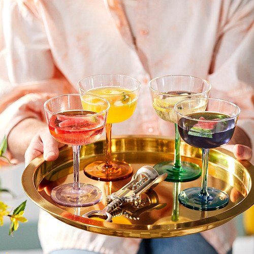 Ikea Bicchieri: IKEA TJÄRLEK Gl 30 cl bunt 4St. – Nuovo e nell'imballaggio originale da Rothenburg venduto da IKEA_Rothenburg 1