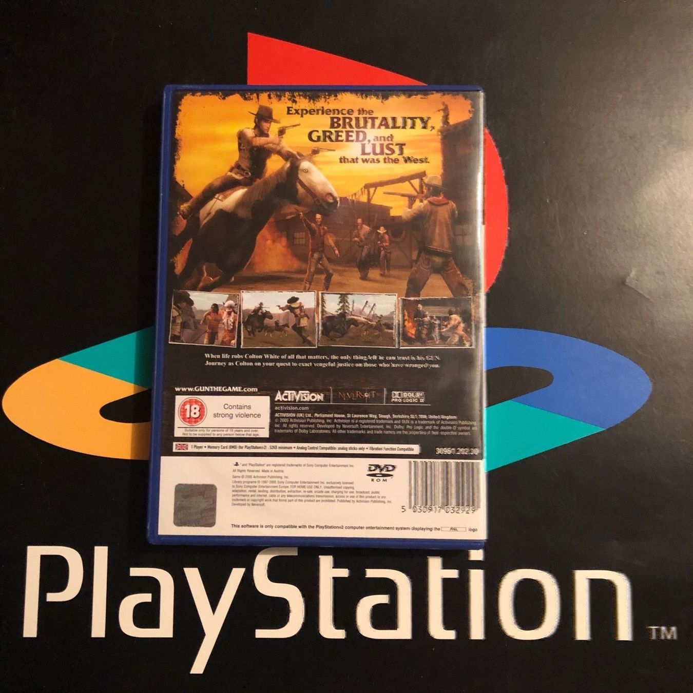 Spiele: Gun für PS2 – Gebraucht aus Kestenholz von Mad18 1