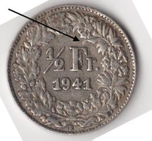 Abart 1941 Blatt zuviel über Fr. Sehr schön