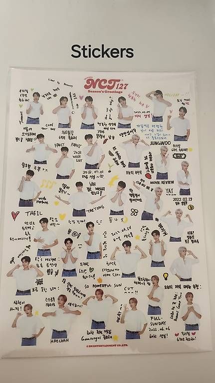 Carte collezionabili: NCT 127 Season's Greetings 2022 – Usato da Reinach BL venduto da yue_9zlz 4