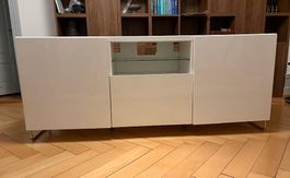 TV Sideboard von IKEA, Model Besta in weiß