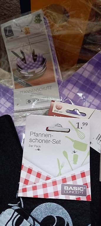 Padelle: Pfannenschoner-Set BASIC CONCEPT 2er Pack neu – Usato da Seon venduto da Psalm28 1