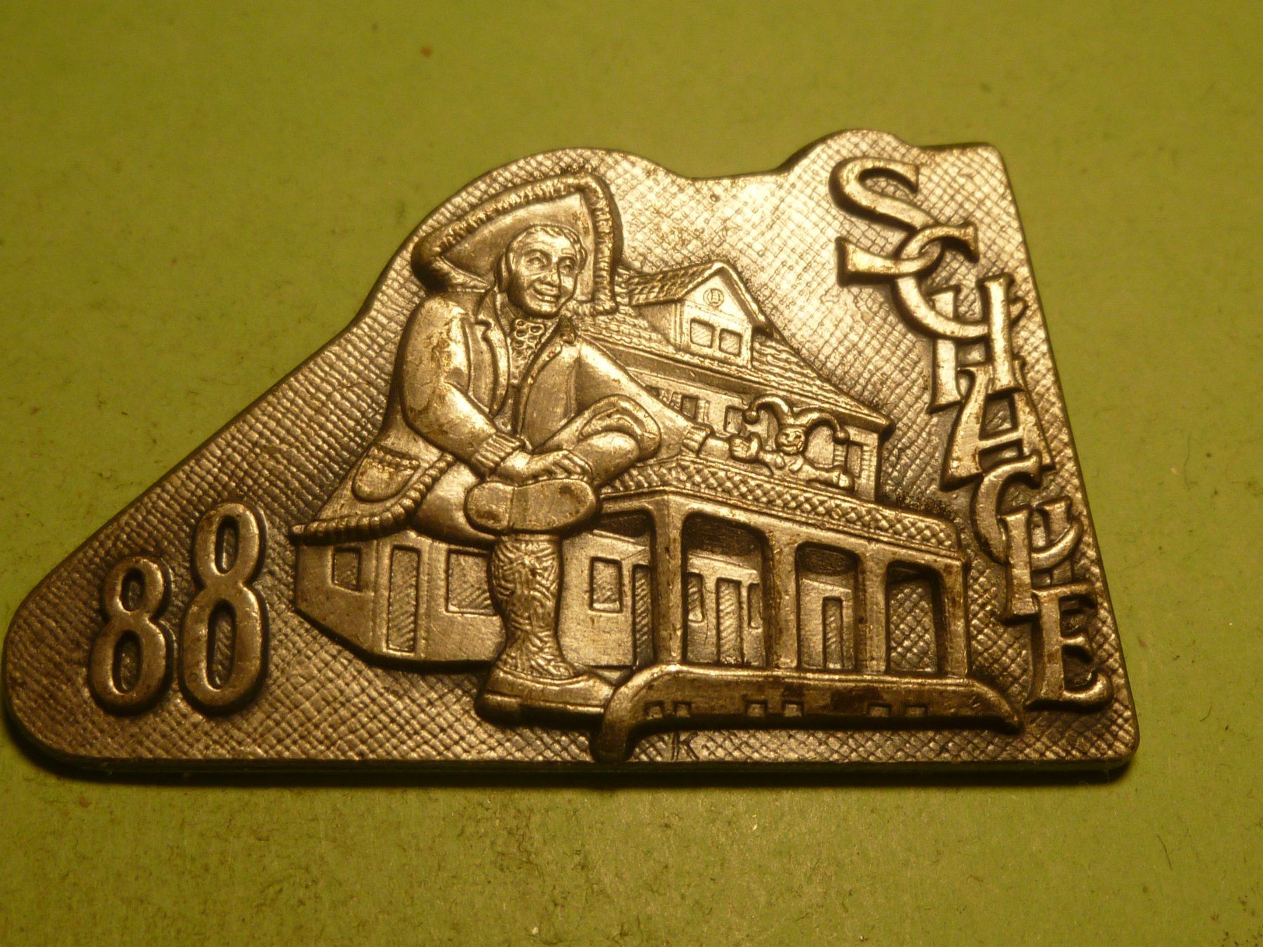 Placchette & Badge: SCHACHE 1988 SILBER – Usato da Ried (Muotathal) venduto da Mandarin02