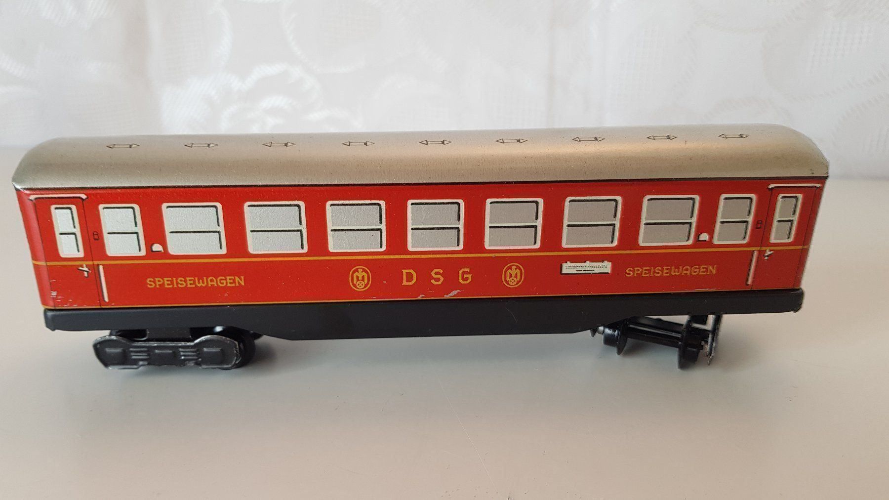 Distler Modellini di ferrovie: 3 Originale Eisenbahn- Distler Wagen H0, Originalverpackt – Nuovo e nell'imballaggio originale da Schwarzenbach SG venduto da utschu09 4