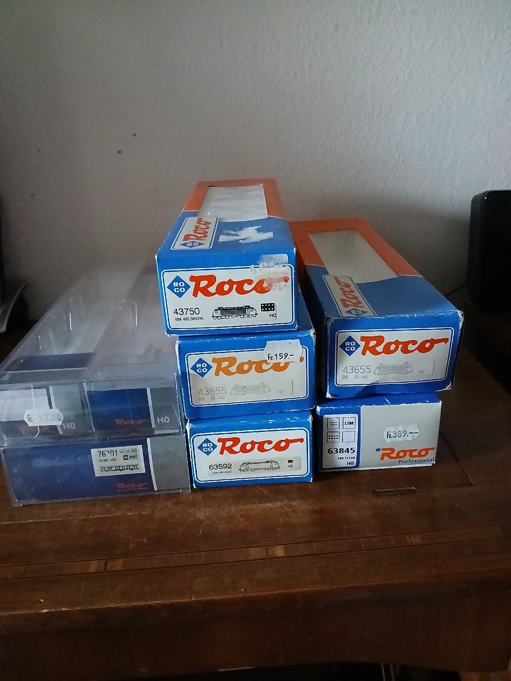 Roco Trains électriques: Roco Leere Schachteln – D'occasion à Luterbach par trixexpresso