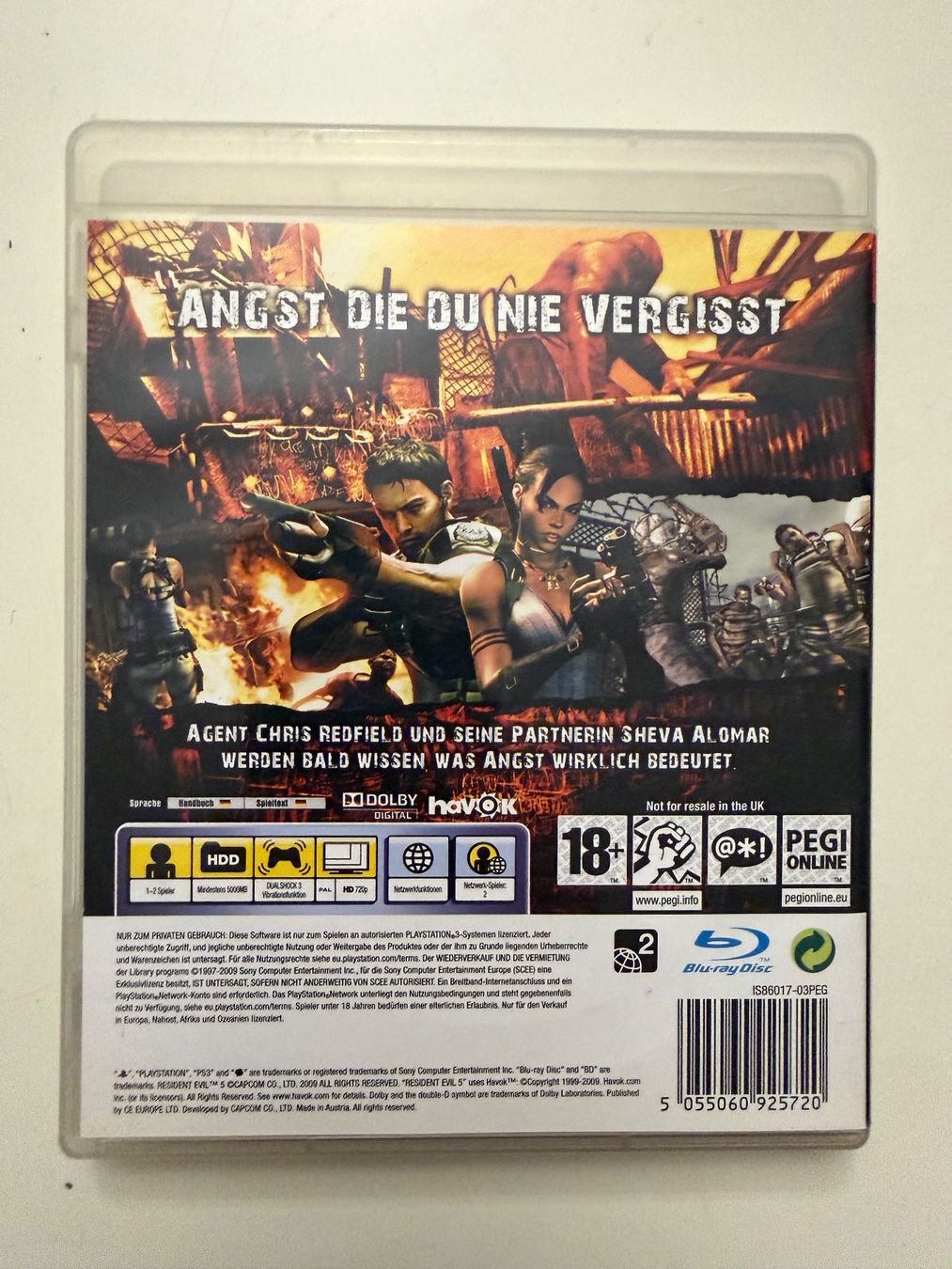 Spiele: PlayStation 3 Game RESIDENT EVIL PS3 – Gebraucht aus Münsingen von Ganjam 2