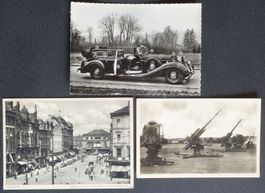 DEUTSCHES REICH 1938/1942: 3 Ansichtskarten