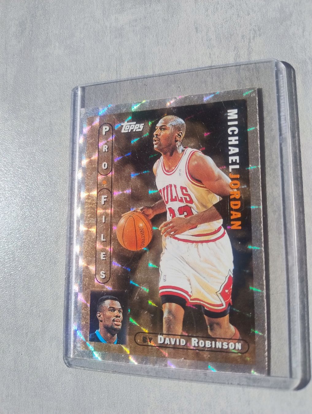 Nba Carte collezionabili: NBA 1996 TOPPS PRO FILES PF-3 MICHAEL JORDAN  – Nuovo (secondo la descrizione) da Martigny venduto da jul_7s5x 1