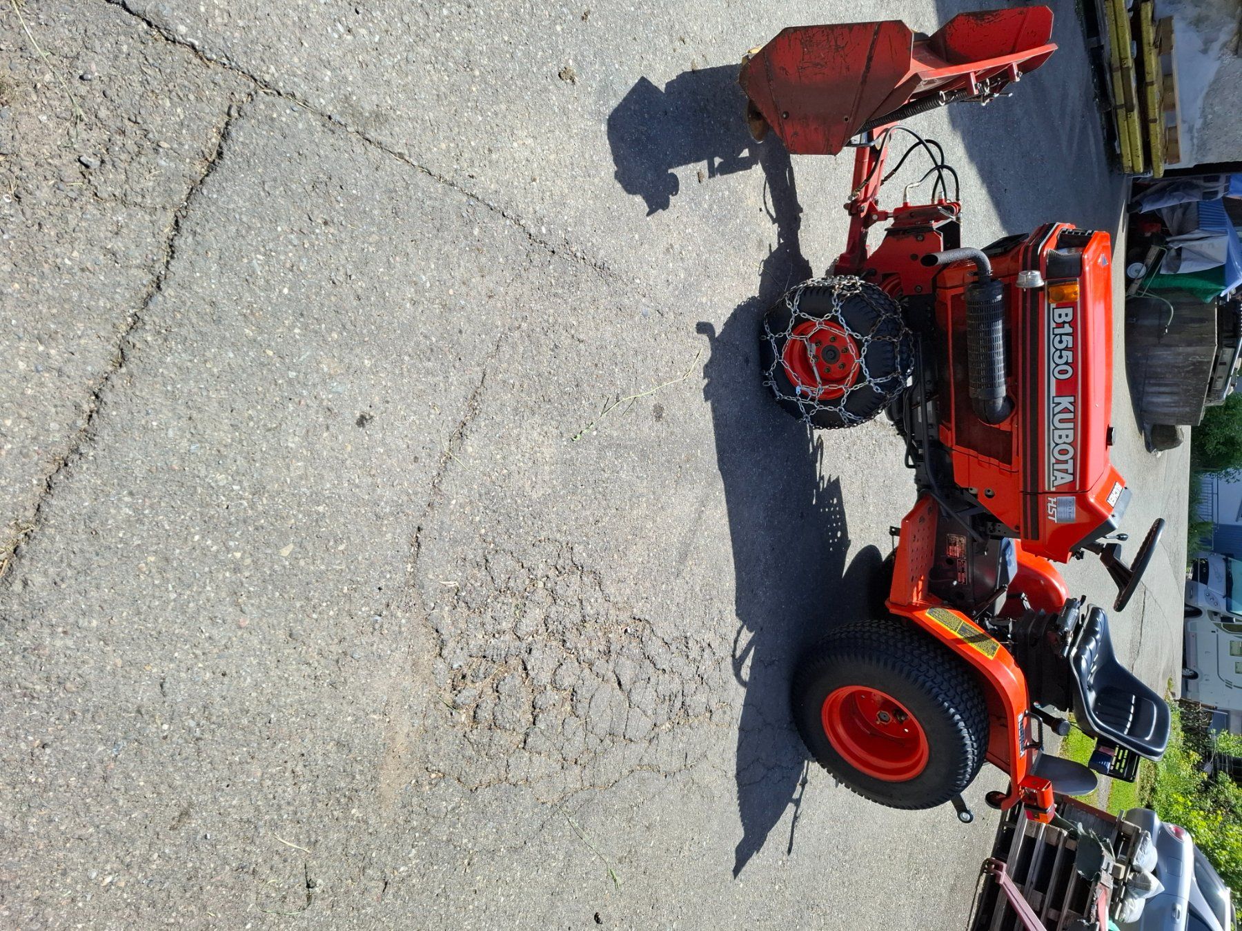 Trattori: Traktor Kubota  mit Schneepflug – Usato da Bauma venduto da deutz08 1