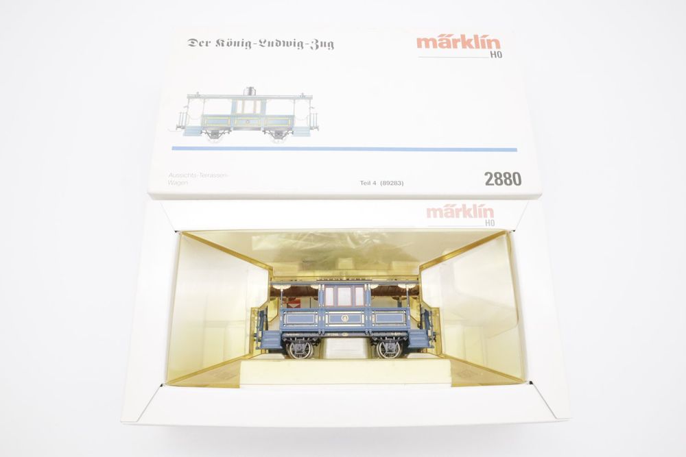 Märklin Modelleisenbahnen: Märklin 2880 Teil 4 Wagen "König Ludwig" H0 AC – Gebraucht aus Basel von Railfun 6