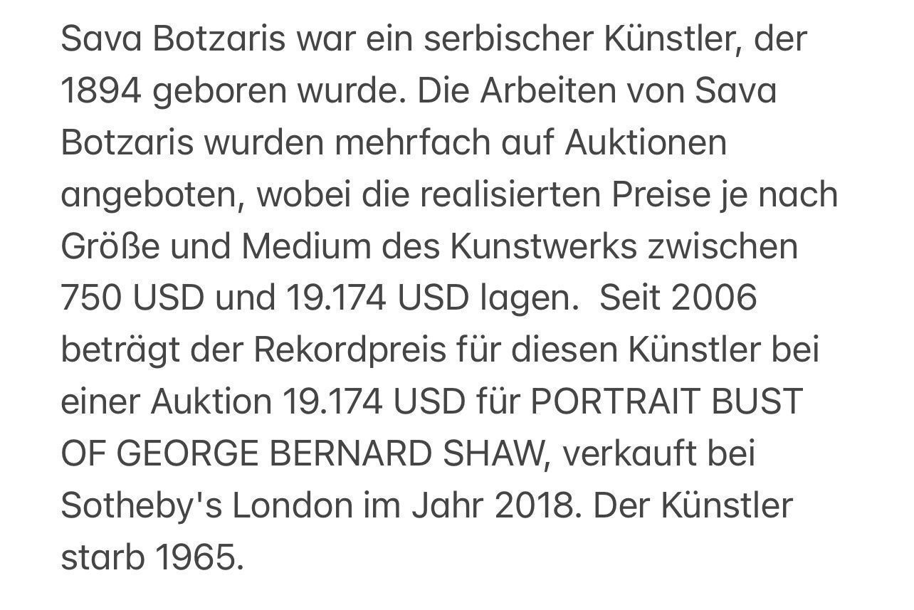 Dipinti: Botzaris Sava (1894-1965) – Usato da Grosshöchstetten venduto da Perle1951 5
