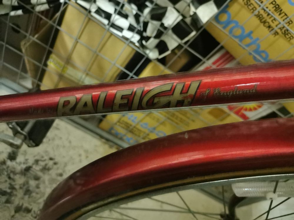 Raleigh Velo 1970 er Jahre, retro, rot | Kaufen auf Ricardo