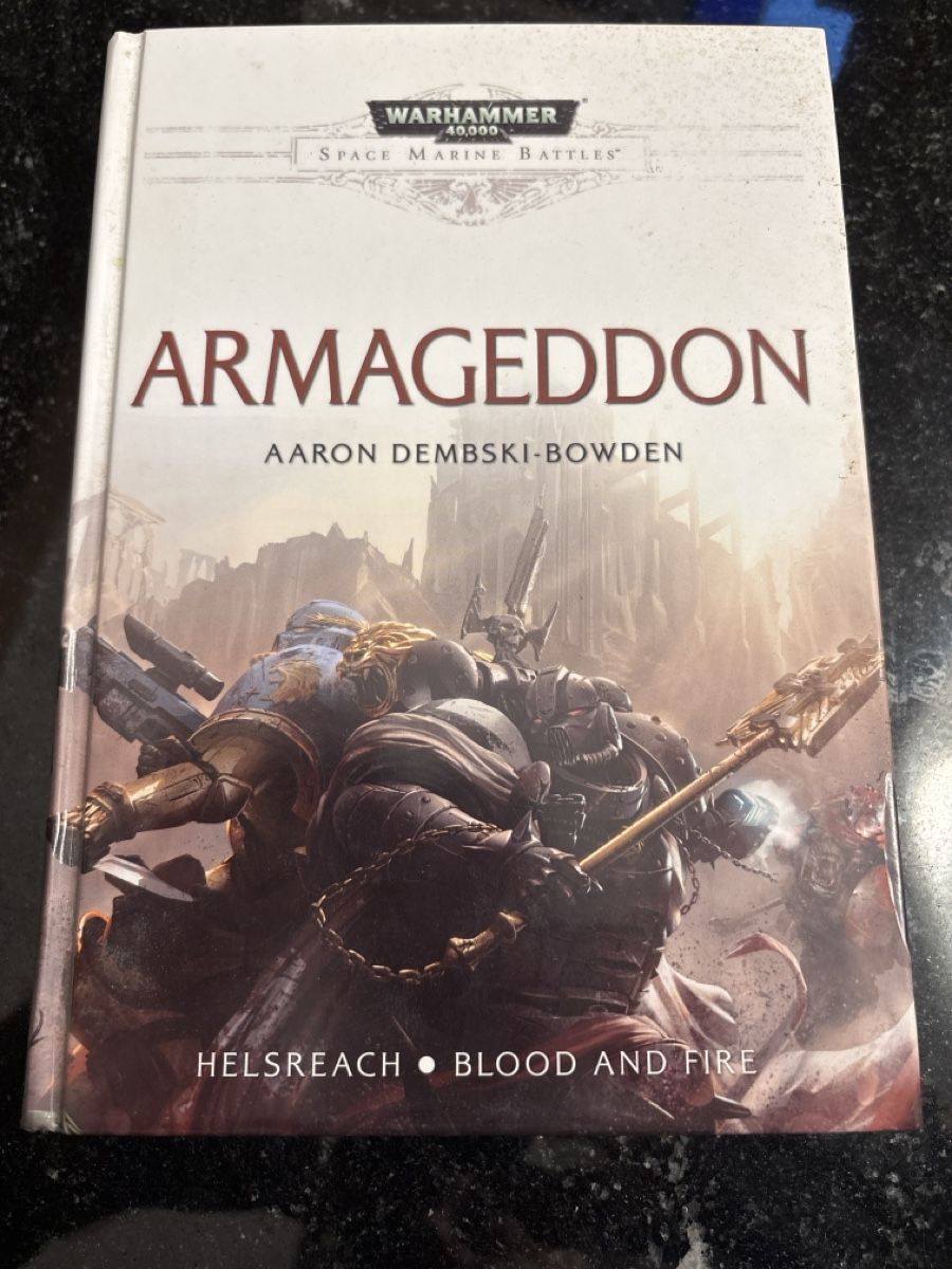 Libri: Warhammer, Black Library, Space Marine battles: Armageddon – Nuovo (secondo la descrizione) da Rancate venduto da Geps39