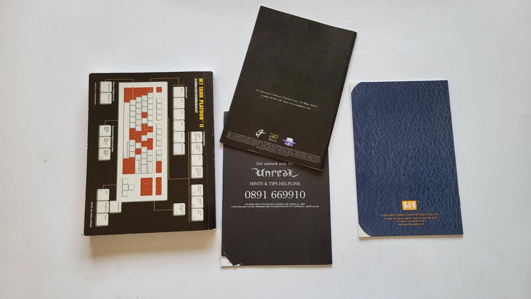Intel PC: Diverse alte Spiele Handbücher – Usato da Rosshäusern venduto da West66 1