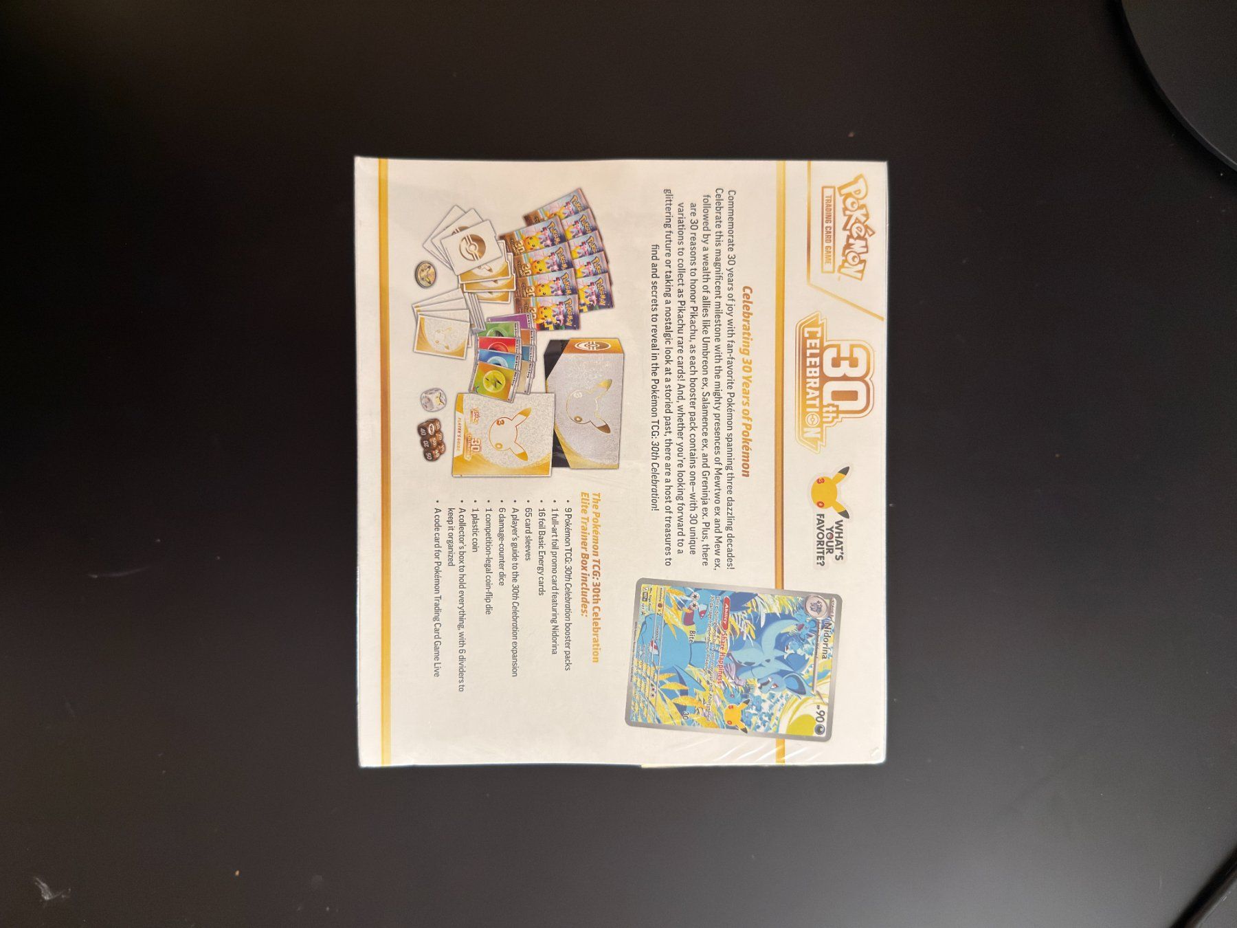 Pokémon Carte collezionabili: Pokemon 30th celebration ETB EN – Nuovo e nell'imballaggio originale da Zürich venduto da raimundo28 3
