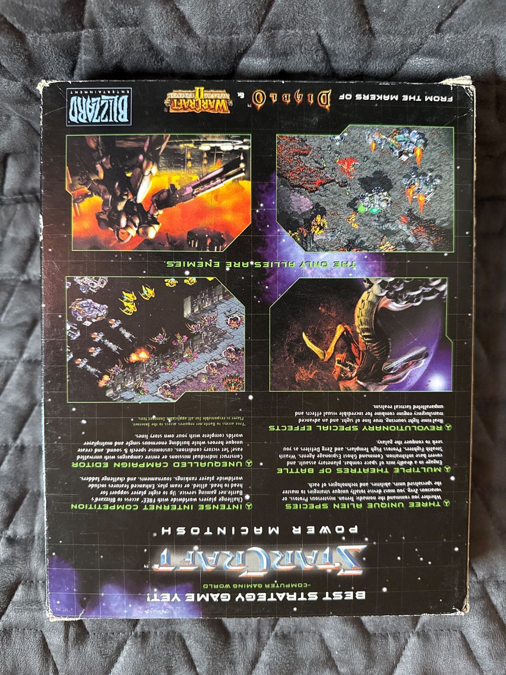 Giochi: Starcraft - Blizzard - 1998 - Macintosh - Retro gaming – Usato da Villars-Bramard venduto da dadesc 1