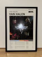 Gerahmtes Van Halen Poster - LP 1978