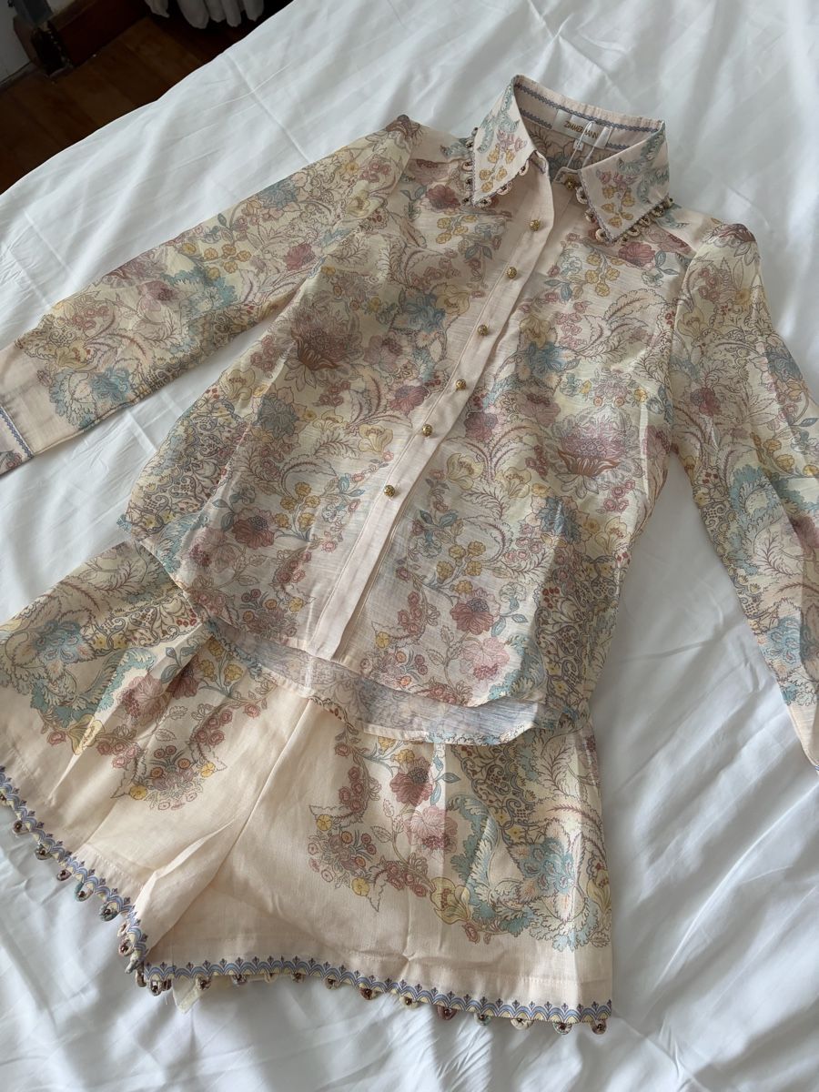 Lotti di vestiti: Linen Blend Blouse & Shorts – Nuovo (secondo la descrizione) da St.Josefen venduto da lop_lh8d 5
