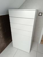 Commode 6 tiroirs, blanc IKEa MALM