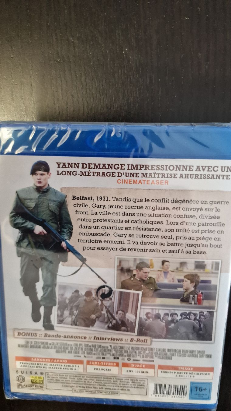 Tutti i DVDs: Jack O'Connell '71 – Nuovo e nell'imballaggio originale da Bussigny venduto da Clapman 1