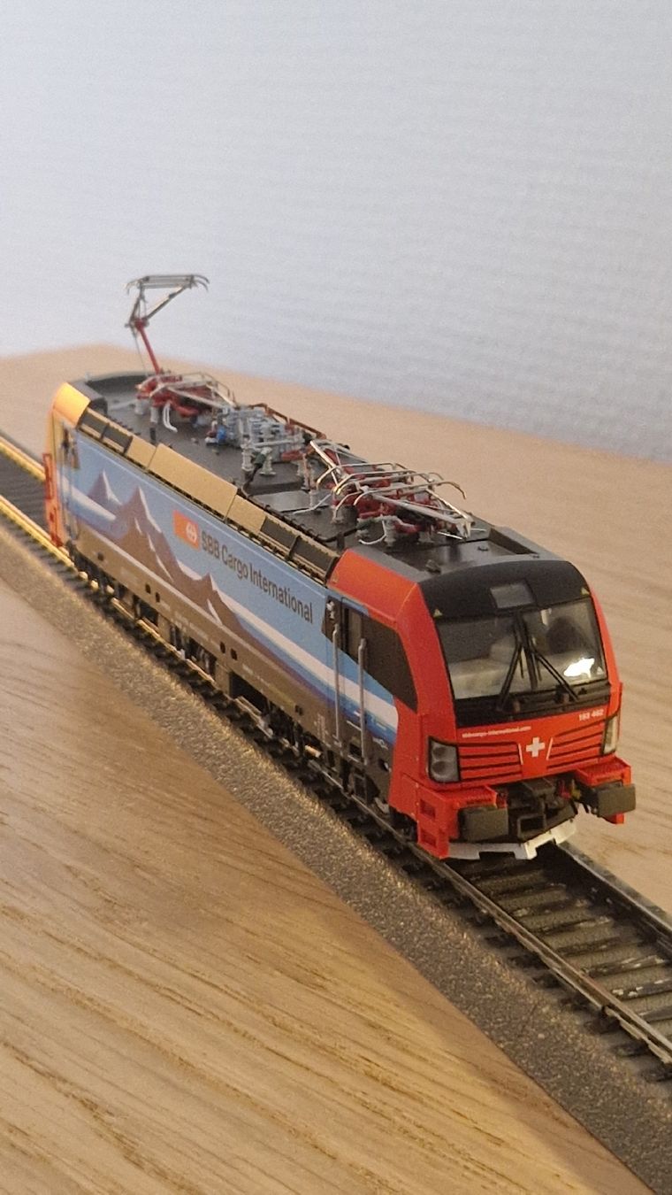 LS Models Modellini di ferrovie: LS MODELS DC PI90001: Br193-462 Vectron SBB Cargo Inter.  – Nuovo (secondo la descrizione) da Lausanne venduto da Greg755 3