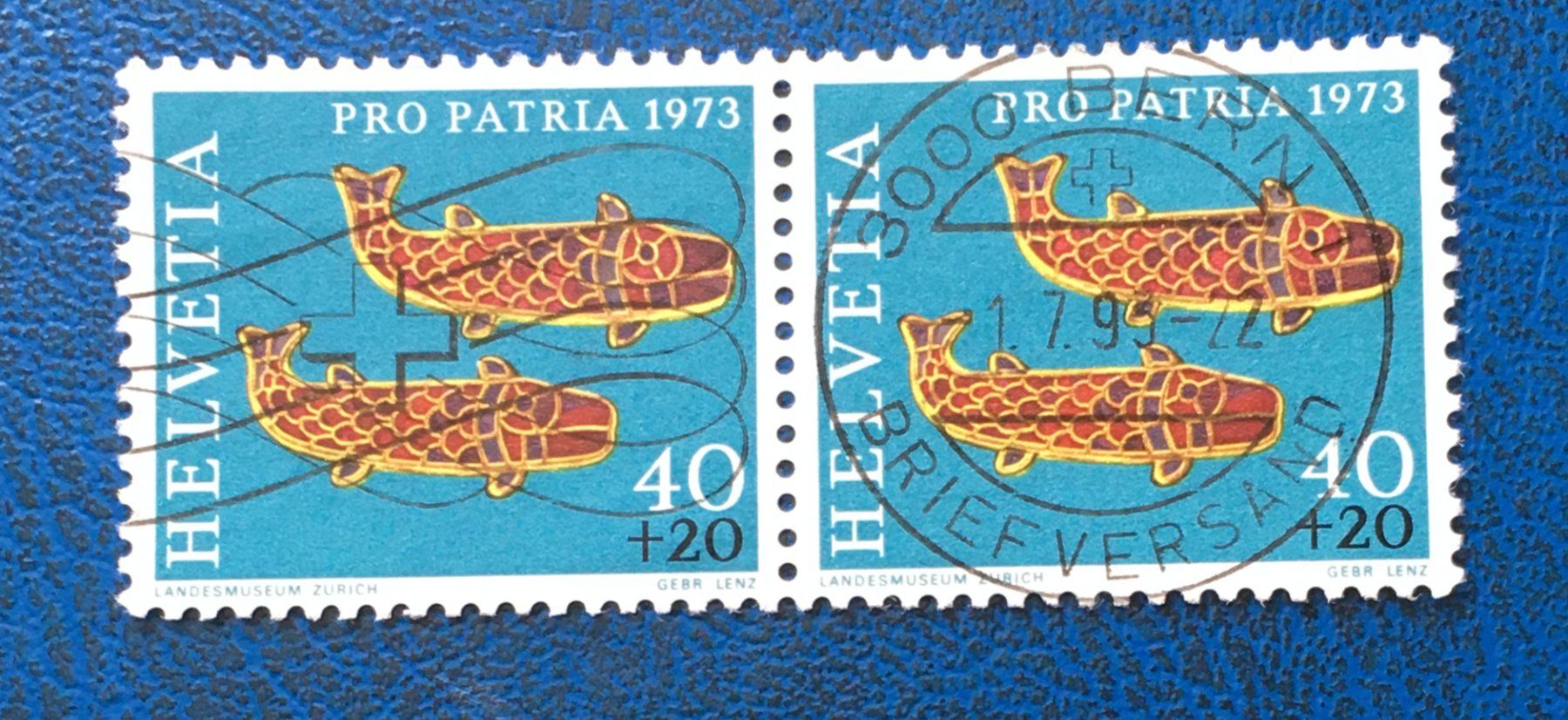 Alle Briefmarken: Nr.B160 mit Stempel Bern – Gebraucht aus Aarau von Billa007