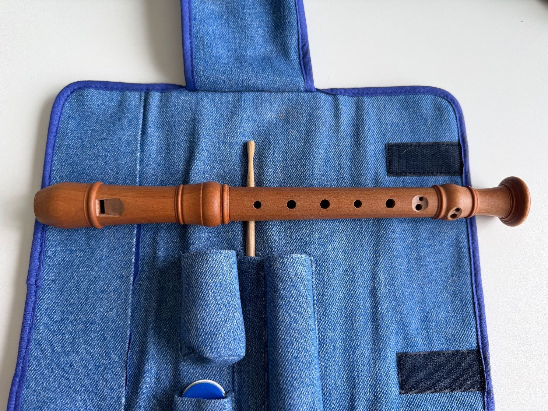 Musikinstrumente: HUBER Blockflöte inkl. Jeans-Etui – Gebraucht aus Hitzkirch von neuerbenutzername_ 1