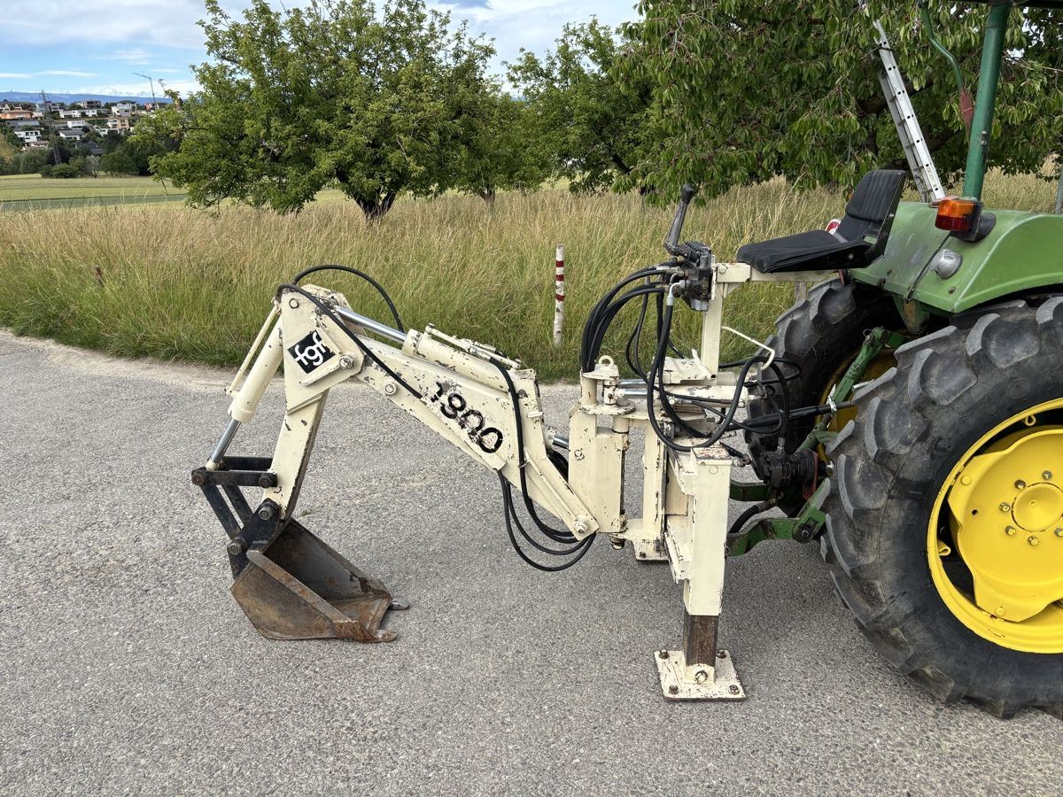 Excavateurs: Bagger / Heckbagger zu Traktor – D'occasion à Courgevaux par Querly