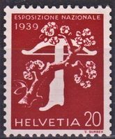 Landesausstellung 1939, it, Rollenmarke, postfrisch
