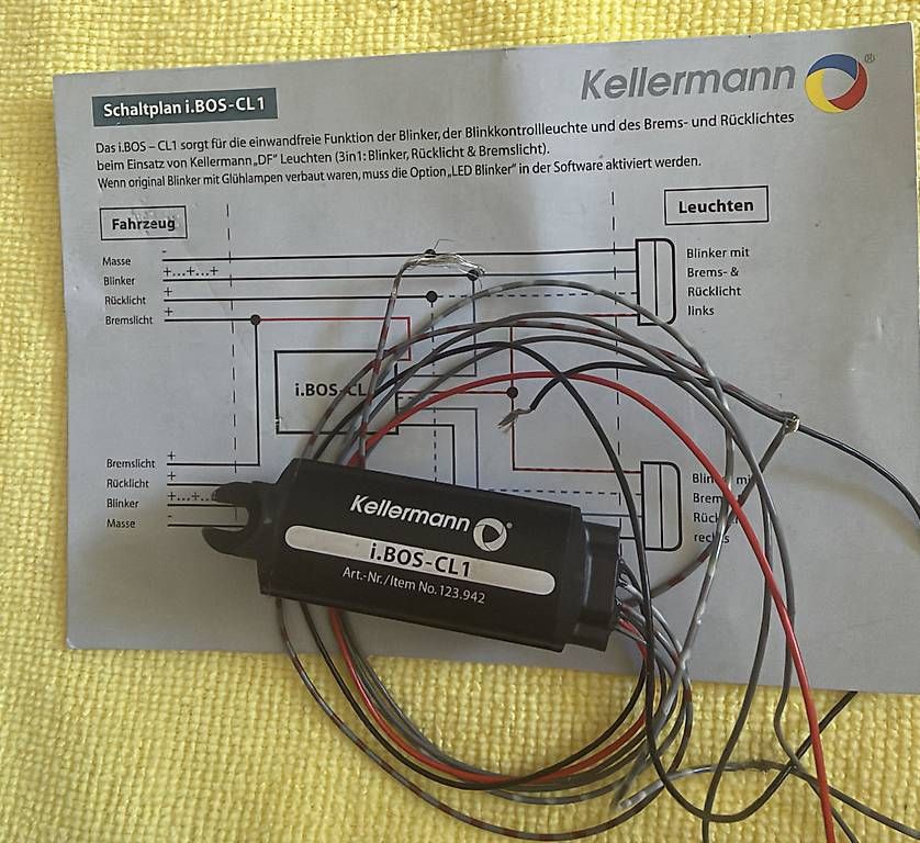 Tutti i ricambio per moto: Kellermann i.BOS-CL1 Lastmodul – Nuovo (secondo la descrizione) da Bern venduto da Golem3 1