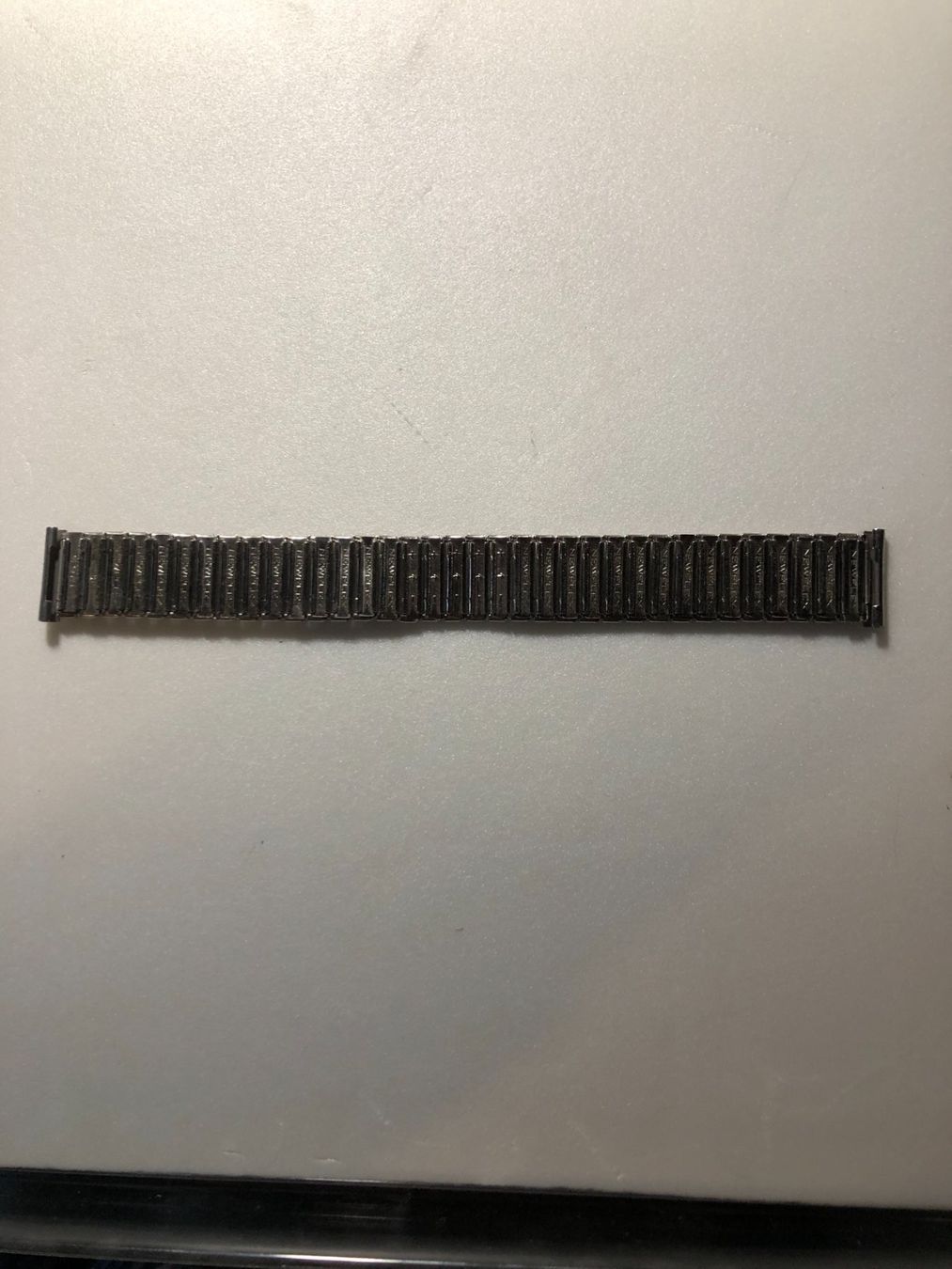 Armbänder & -reifen: Bracelet vintage acier extensible larg. 18 mm – Neu und originalverpackt aus Tramelan von beg_fm9t 2