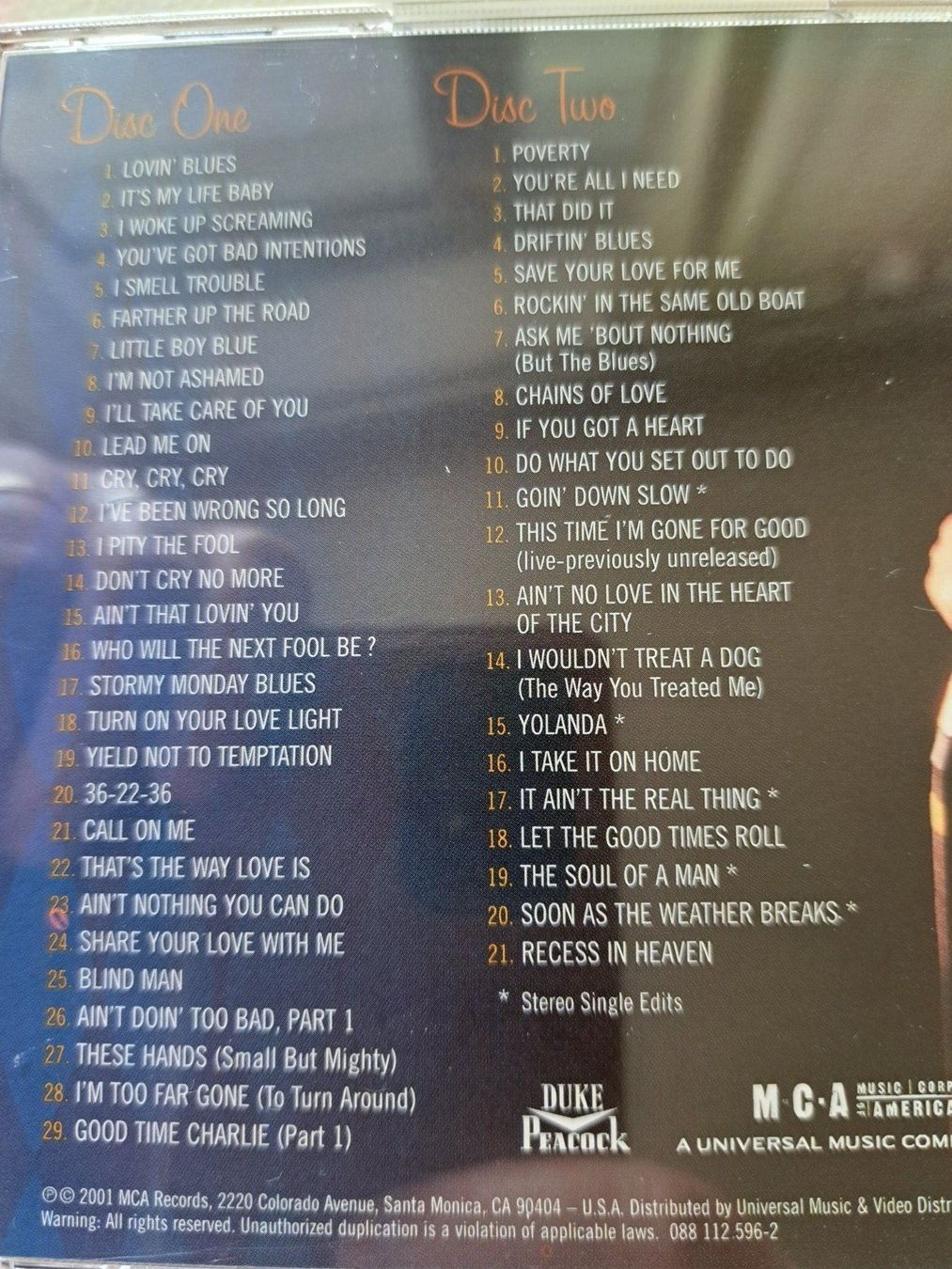 CDs: Cd Bobby "Blue" Bland - The Antholgy – D'occasion à Pully par bro_n52j 2