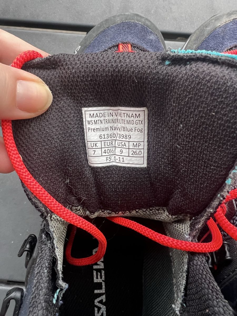 Salewa Damenschuhe: Salewa Damen Wanderschuh Gr.40.5 neuw Goretex – Gebraucht aus Bottighofen von fritz-81 3