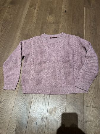 Damenpullover , rosa melange COMPTOIR..