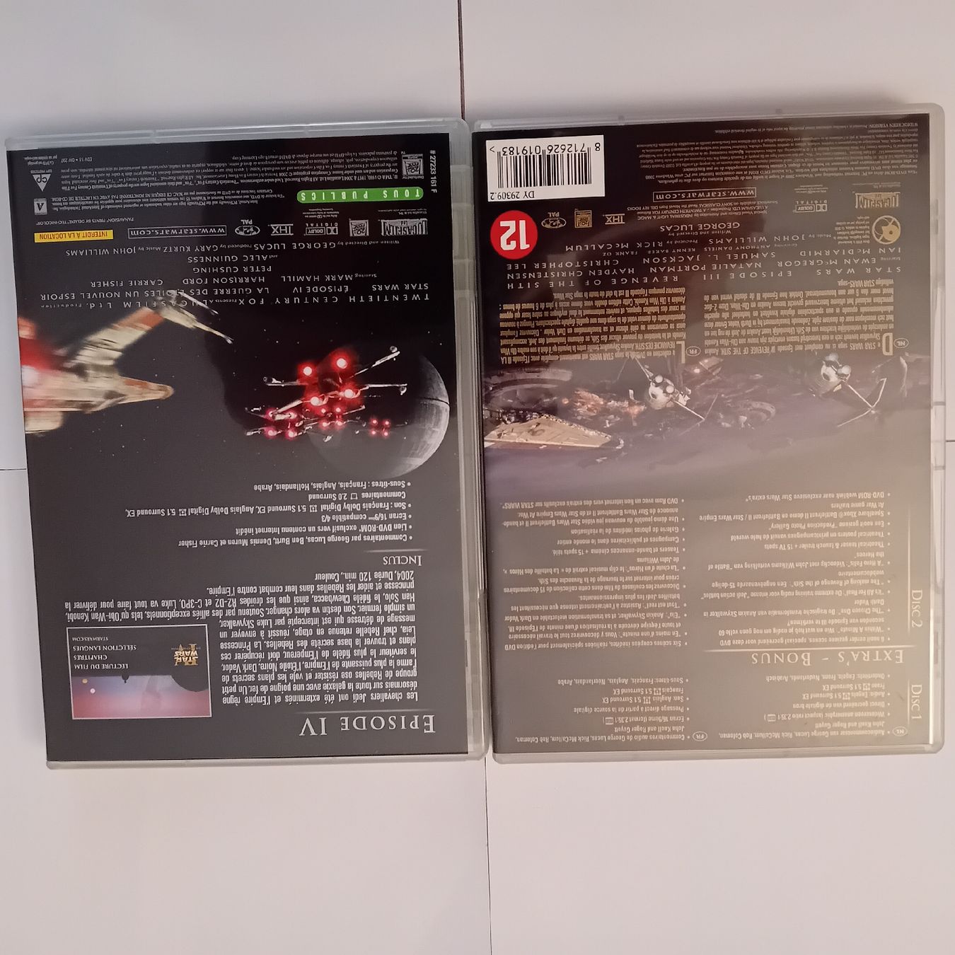 Alle DVDs: Star  Wars   T R I  L O G I E – Gebraucht aus Orbe von Papounet04 5