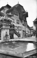 Murten (FR) – Partie in der Altstadt