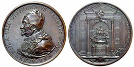 Rom, Alexander VIII., Posthume Medaille o.J. (1700)