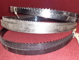 3 Stk. Holz - Bandsägeblätter, Länge ist um die 2110mm