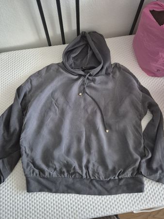 Massimo Dutti Kapuzenoberteil 38 grau