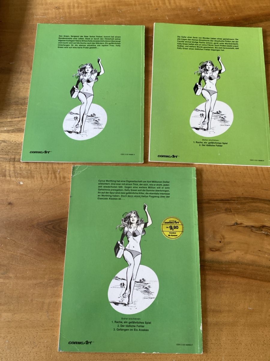 Fumetti: Kelly Green - Nr 1-3 - Comic – Usato da Dübendorf venduto da Montclair 4