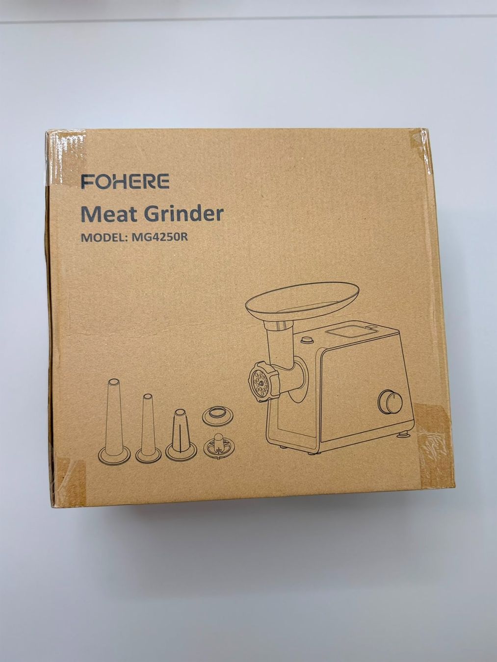 Küchengeräte: FOHERE MG4250R Fleischwolf 3200W max. – Neu – Neu und originalverpackt aus Laufen von Genton 1