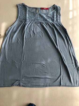 Damentop blau, von sOliver, Gr. 40, neuwertig