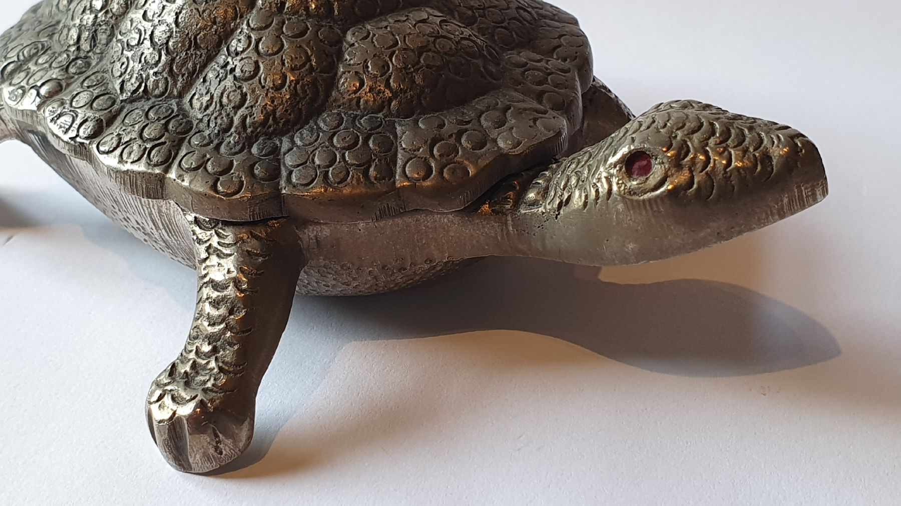 Figuren: Schildkröte aus Metall, vollplastisch – Gebraucht aus Dürnten von stefanverkauft 5