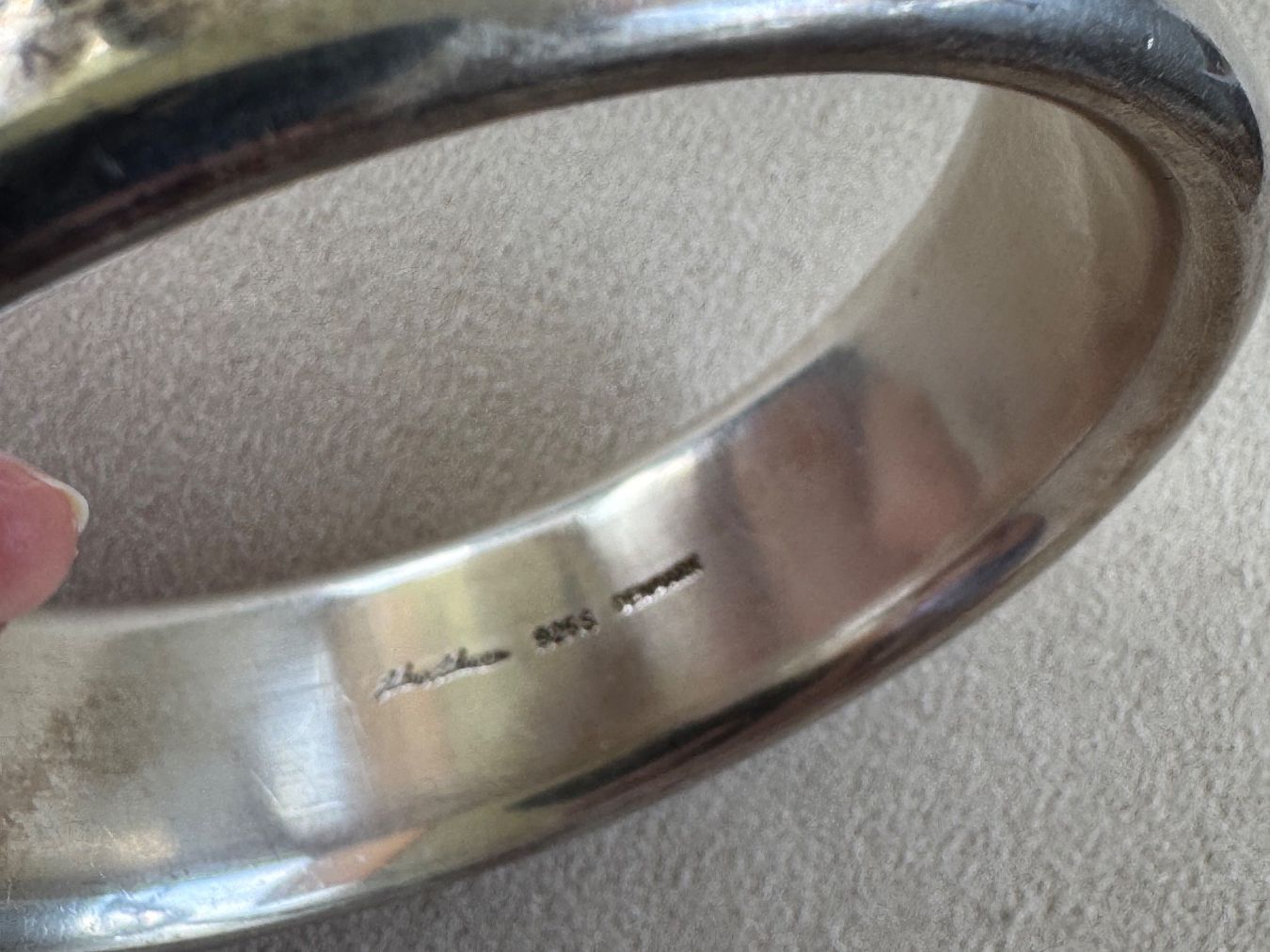 Bracciali & Braccialetti: 🎯 HANS HANSEN Denmark SS 925 Minimalist Bangle – Usato da Birsfelden venduto da Brut-Reserve 5