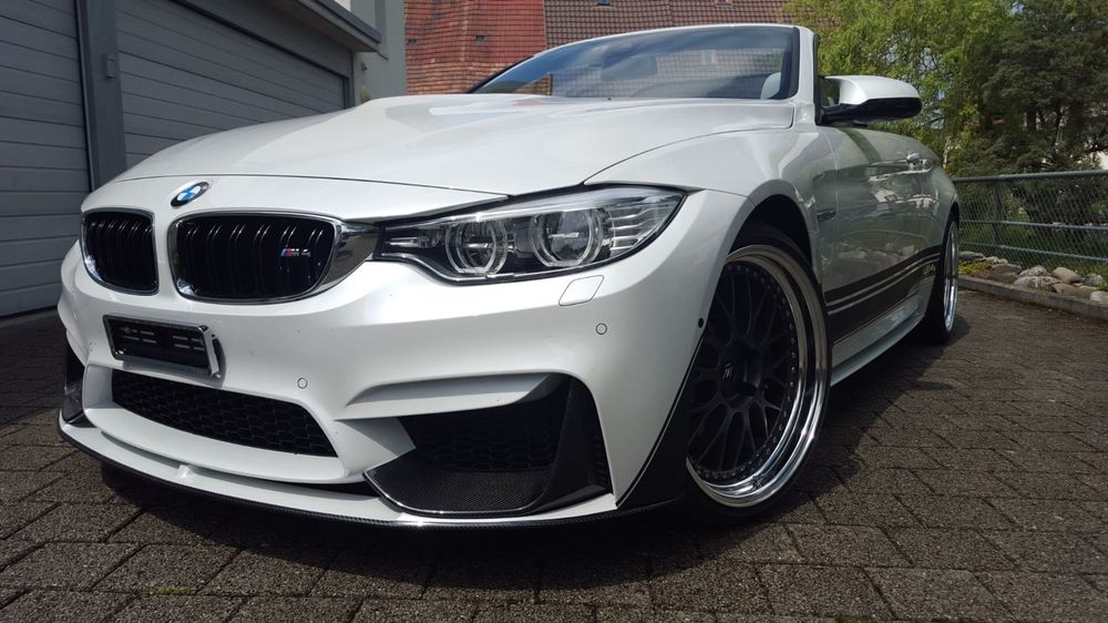 BMW M4 Cabrio weiss 2015