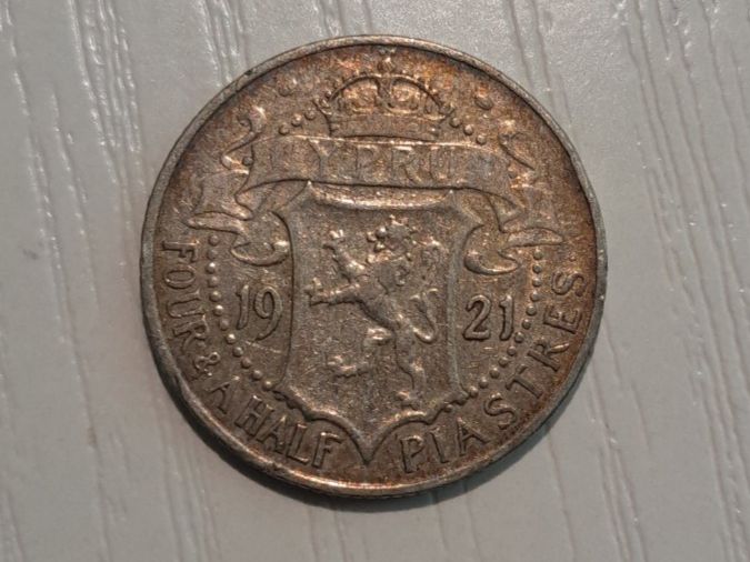Tutti le monete: SILBER / 4½ Piaster / Zypern / 1921 – Usato da Liestal venduto da ReGaRicardo