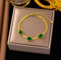 0010a-Elegantes Damen-Armband aus Edelstahl vergoldet