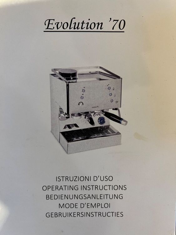 Quick Mill Evolution 70 LED Kaufen auf Ricardo