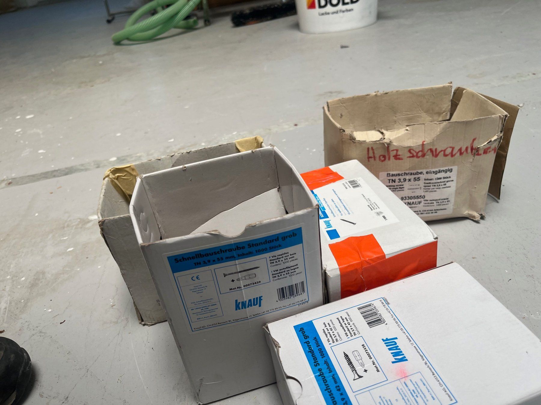 Knauf Tutti gli attrezzi: Knauf Schnellbauschrauben Grob & Standard – Nuovo e nell'imballaggio originale da Bettlach venduto da Esbe62 3