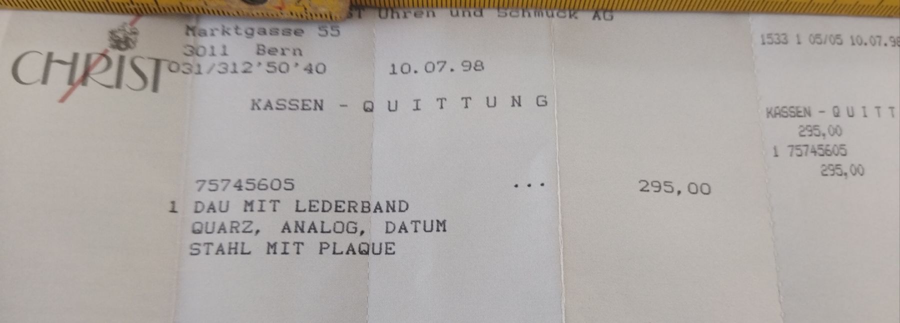 Certina Orologi: Certina Damenuhr – Usato da Thun venduto da Leopardin63 2